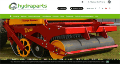 Desktop Screenshot of hydraparts.net