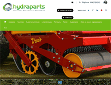 Tablet Screenshot of hydraparts.net